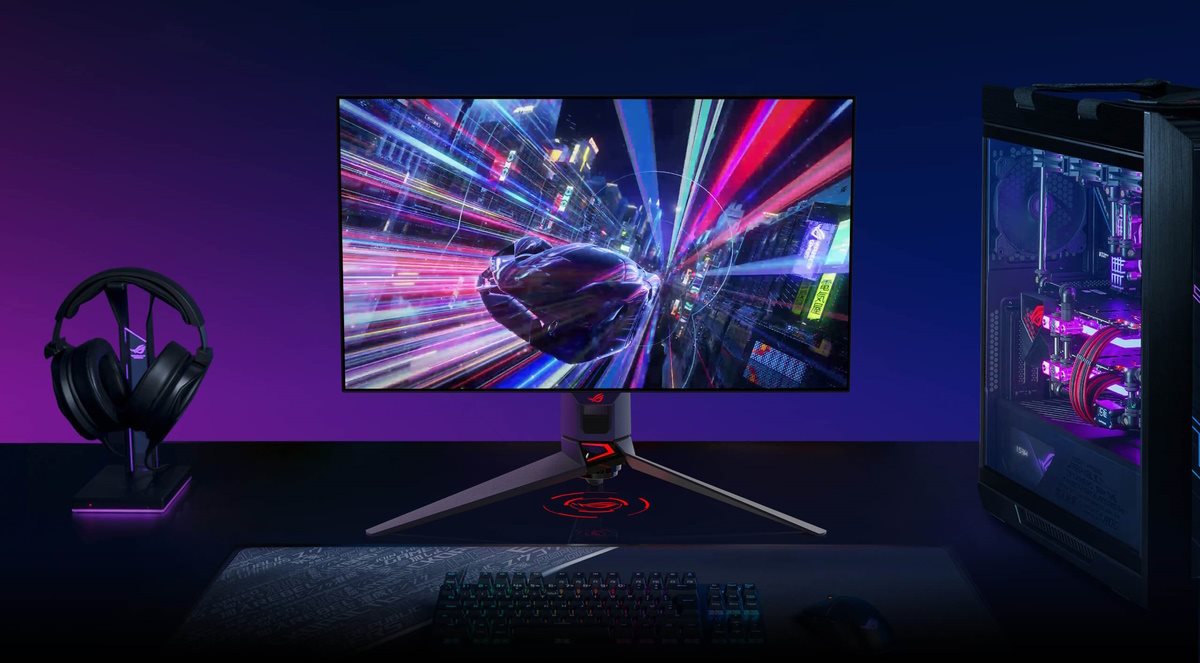 Der PG27AQDM ist ein 27-Zoll-OLED-Gaming-Monitor mit 240 Hz, der außergewöhnliche Gaming-Grafik bietet.